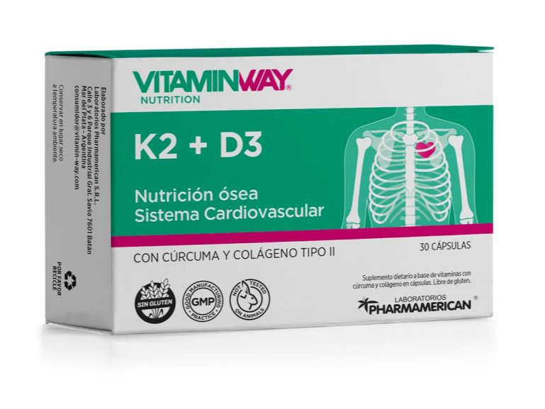 K2 + D3 30Cap-VITAMINWAY
