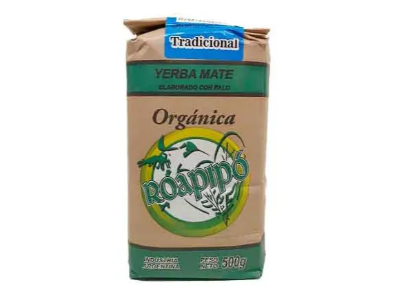 Yerba Mate Tradicional Organica Certificada 500 Gr- ROAPIPO