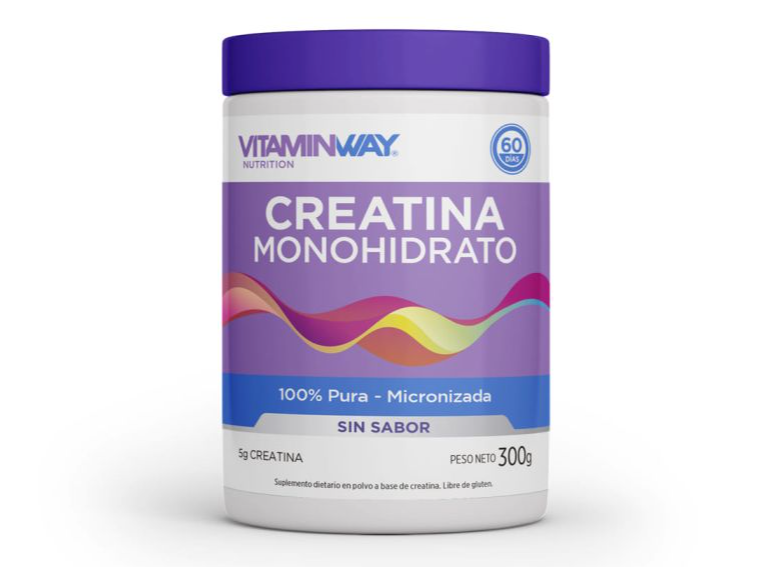 Creatina sin Sabor 300Gr-VITAMINWAY