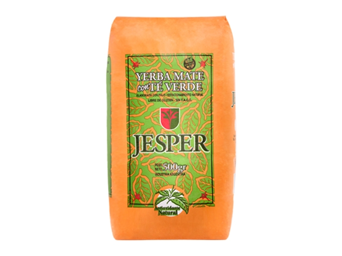 Yerba Mate con Te Verde 500 Gr- JESPER