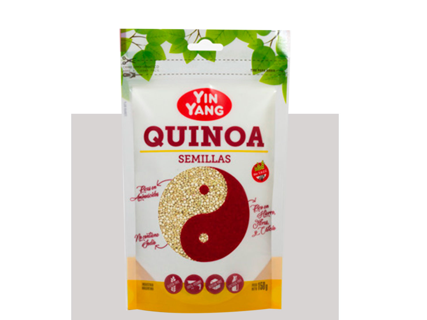 Quinoa Doypacks 150Gr- YIN YANG