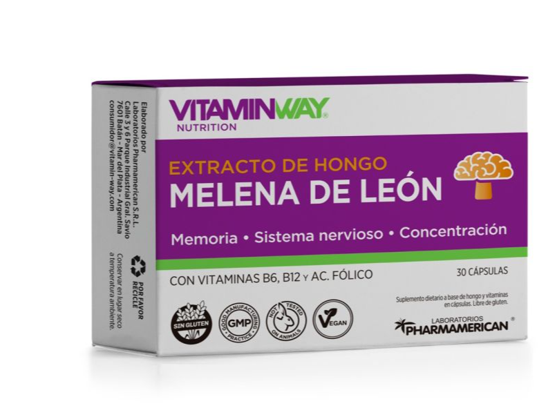 Melena De Leon 30 Cap- VITAMINWAY
