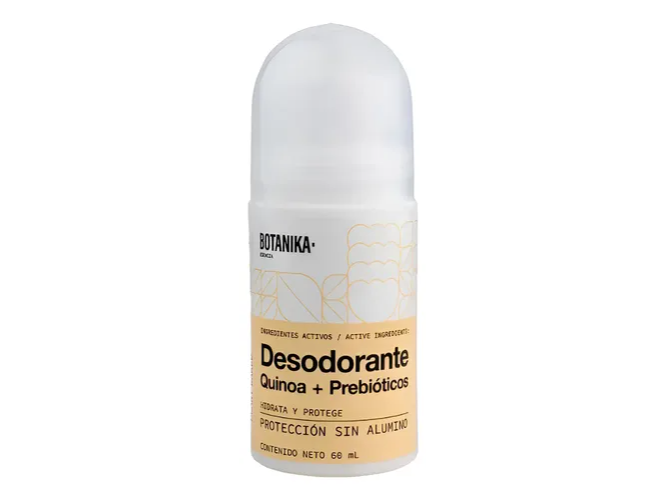 Desodorante Roll On Quinoa +Prebióticos 60cc-BOTANIKA