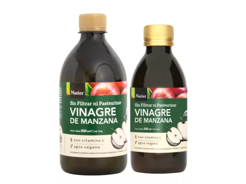 Vinagre De Sidra De Manzana+Vit C Bebible -NATIER