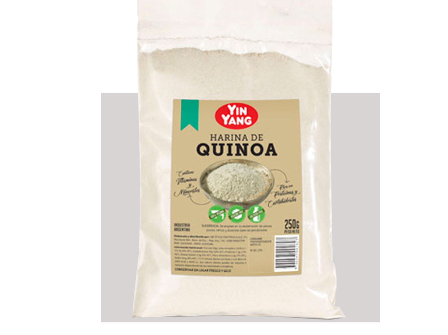 Harina de Quinoa 250 Gr -YIN YANG