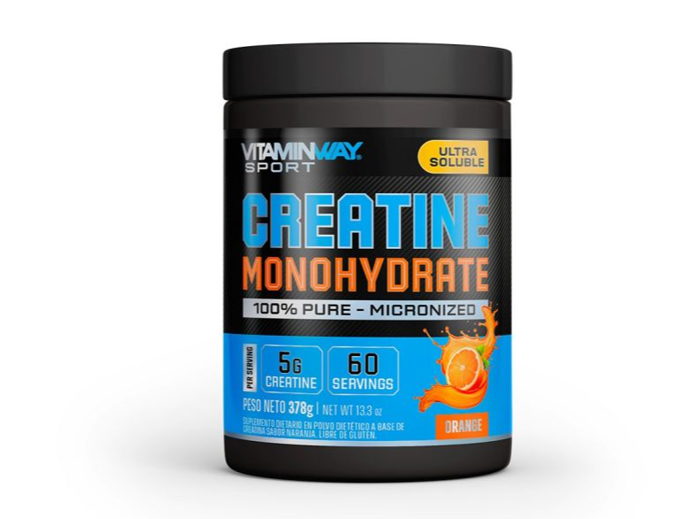 Creatina Sabor Naranja Sport  378Gr-VITAMINWAY