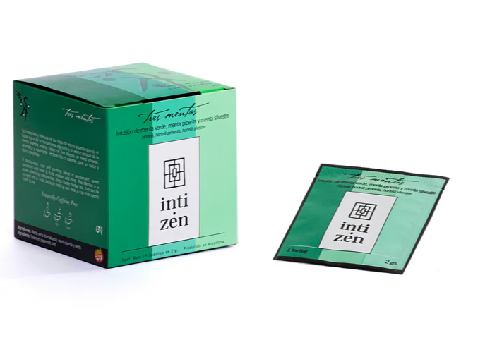 Tres Mentas 15 Saq.-INTI ZEN