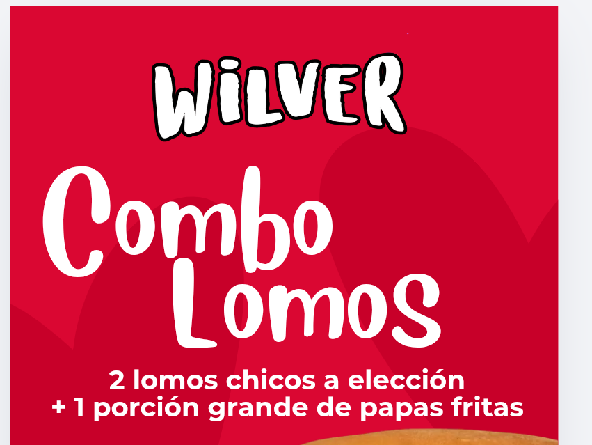2 lomos clásicos chicos + papas