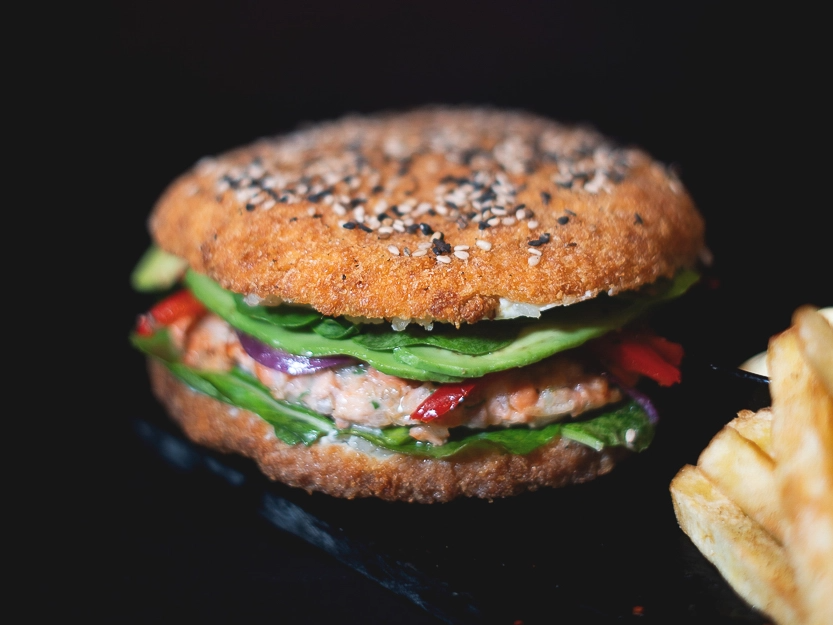 BURGUER DE SALMON de Hakiri