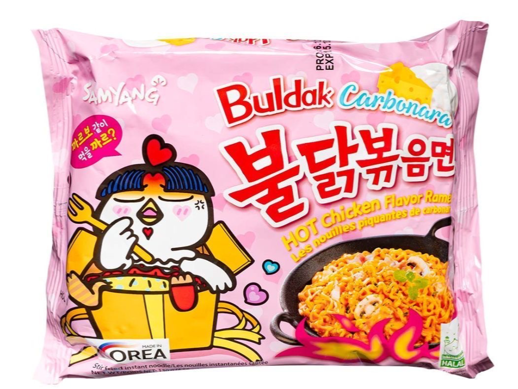 Ramen Buldak Carbonara