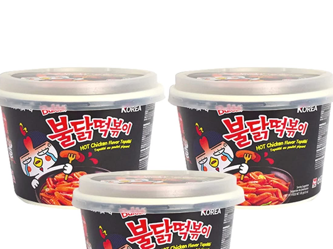 x2 Buldak Hot Chicken Flavor Topokki