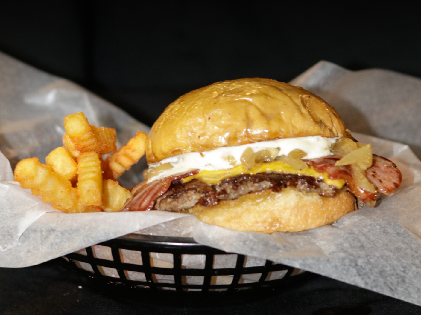 Big Pompa de GURÚ BURGUER Truck (Takeaway y jardín)