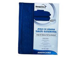 Sabana Bouquetex 3200H FULL Azul marino