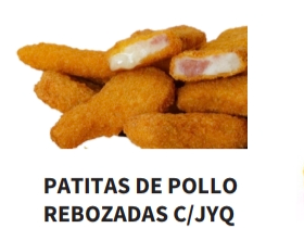 Patita pollo c/jyq