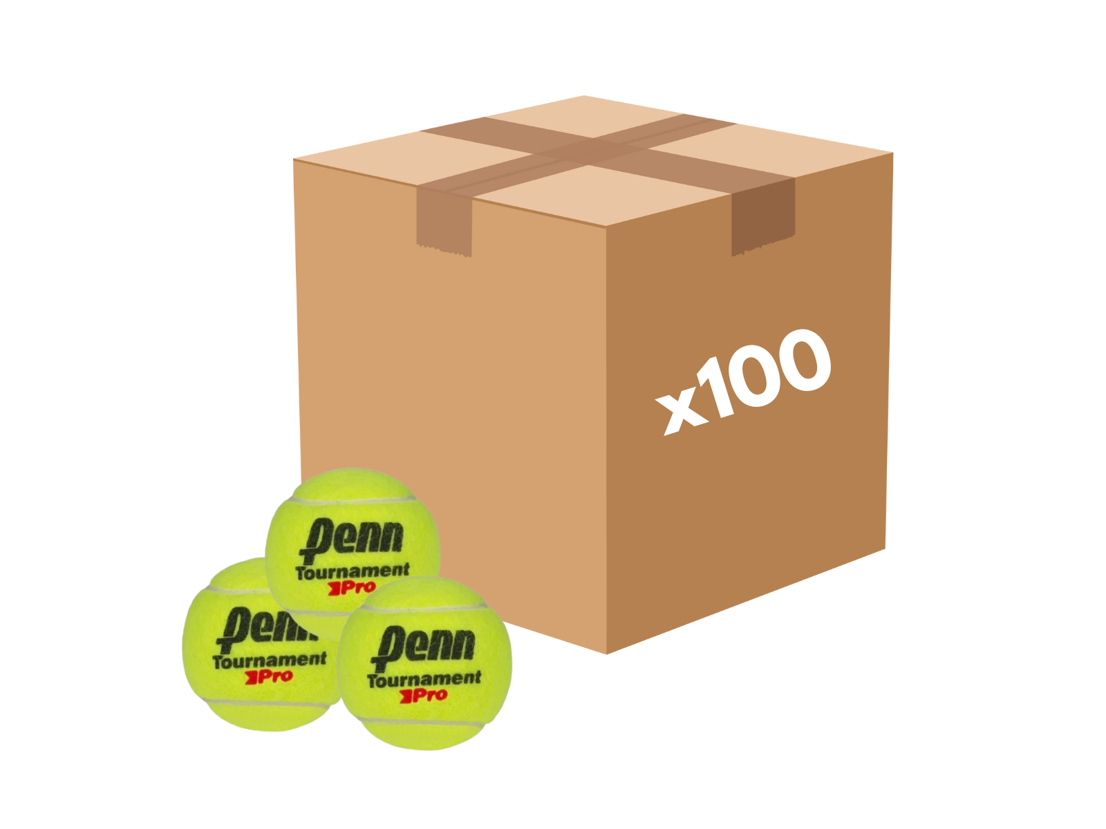 Pelota PENN Tournament PRO x100 Unidades
