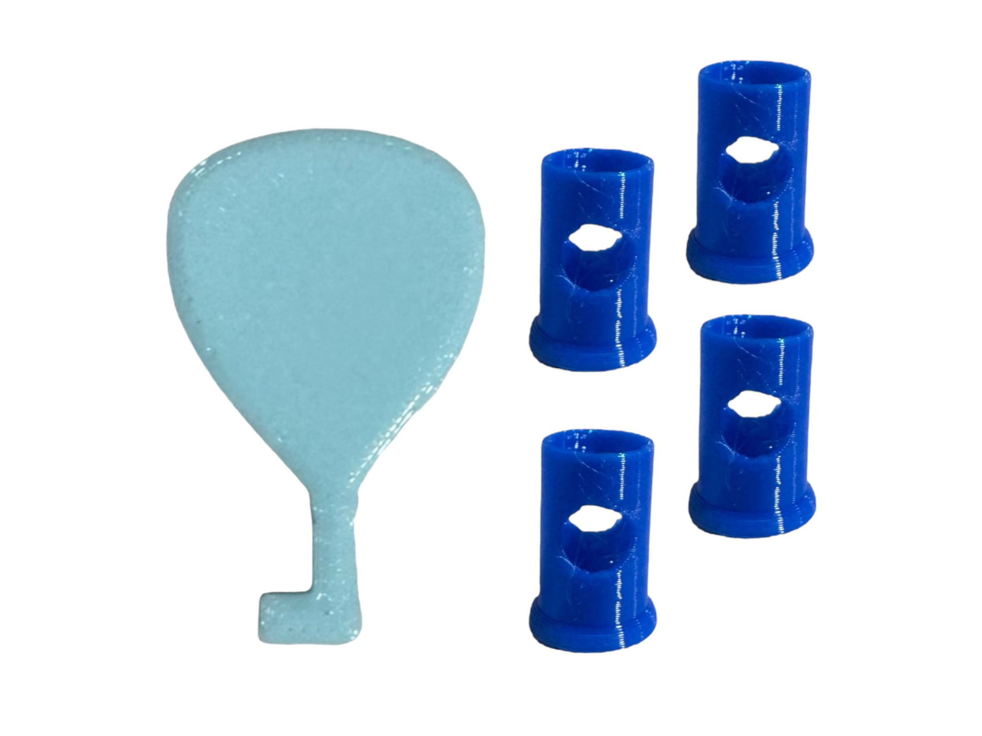Antivibradores Balanceador Paleta Padel Paddle Class One X 4 | Color: Azul