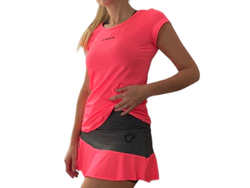 Pollera Deportiva Con Calza Elastizada Mujer Tenis Padel | Talle: XL | Color: Rosa