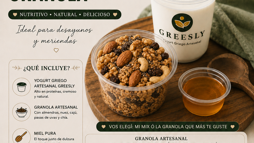 Porciones especiales para Desayunos o Meriendas