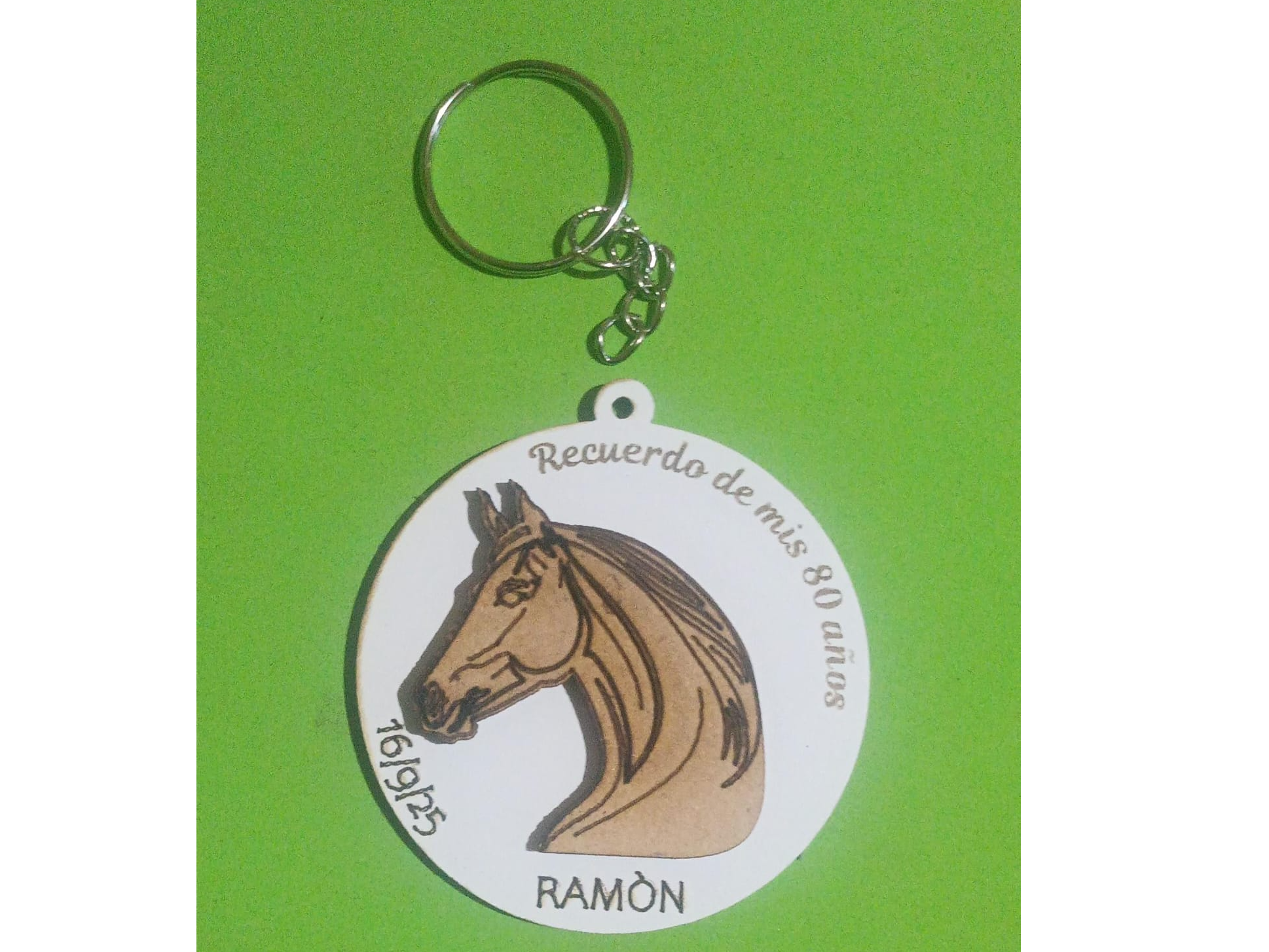 Llavero Caballo para Souvenirs Cumpleaños Personalizado