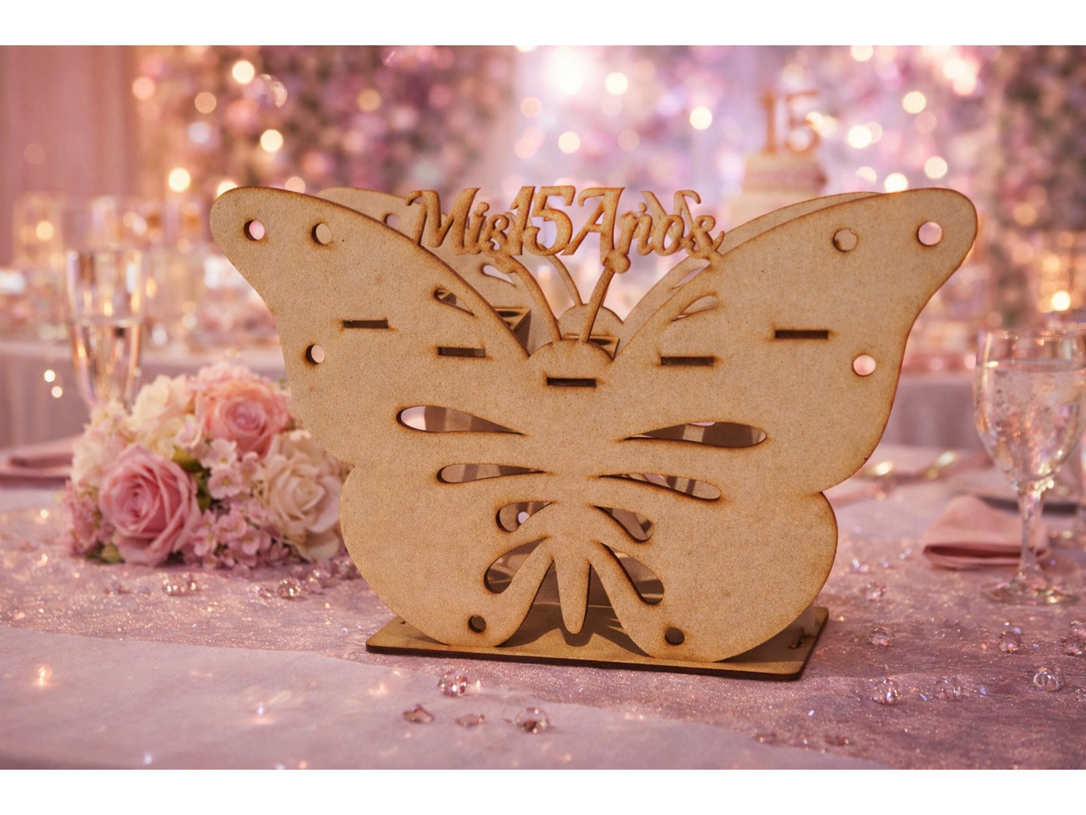 Portatubos Mariposa Fibrofacil 15 Años