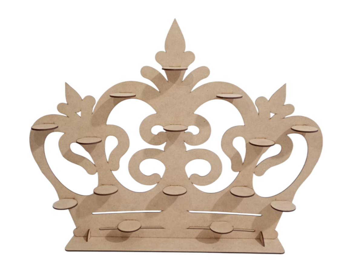 Centro de Mesa 15 Años Ceremonias Velas Corona