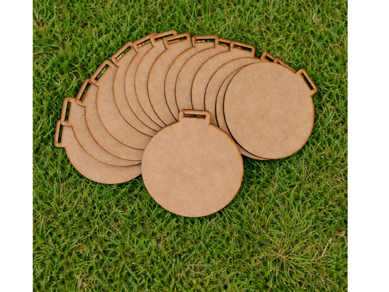 Medalla Para Armar Con Stickers mdf 3mm