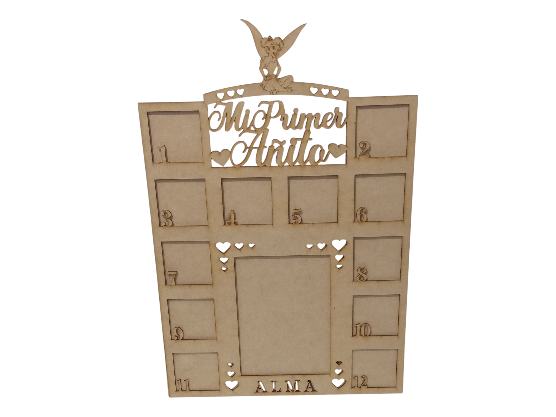 Cuadrado Anuario Mi Primer Añito Para Pintar