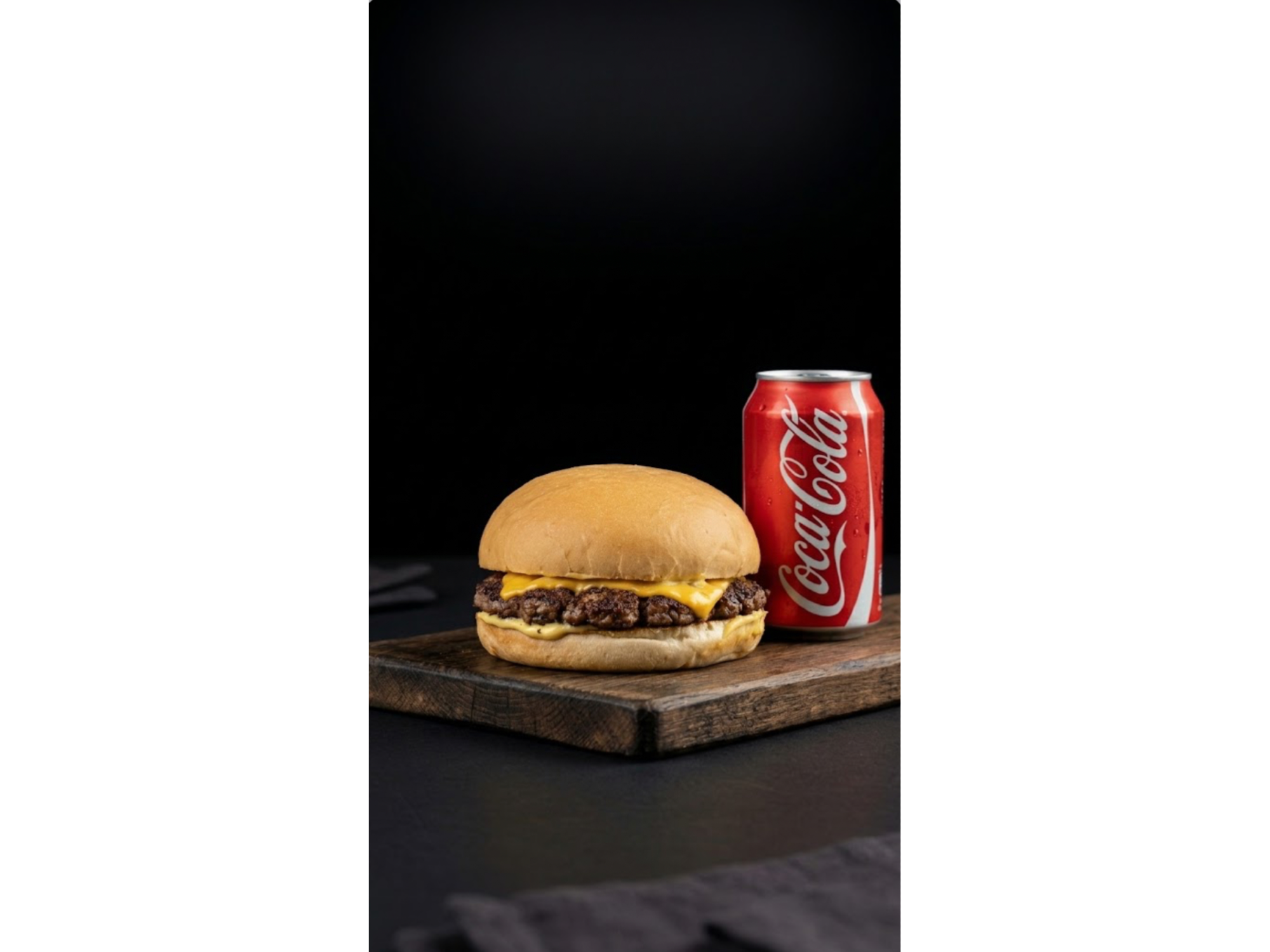 Burguer simple + lata