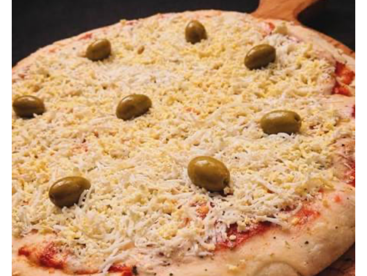Pizza con huevo