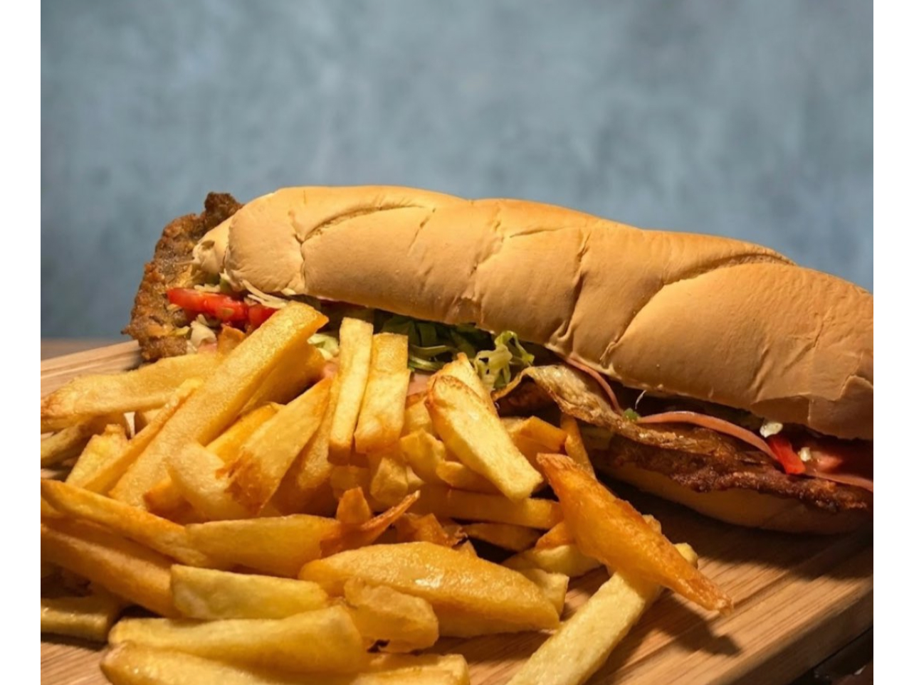 Sandwich de milanesa clásico de Lomos ZZ