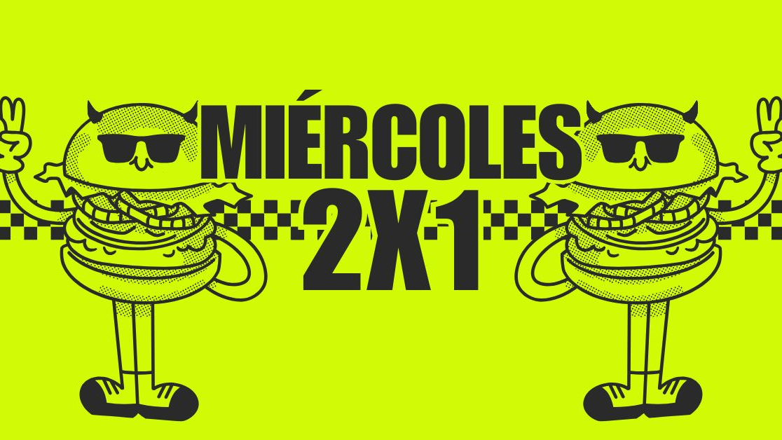 2X1 MIERCOLES DE SANTAS!!