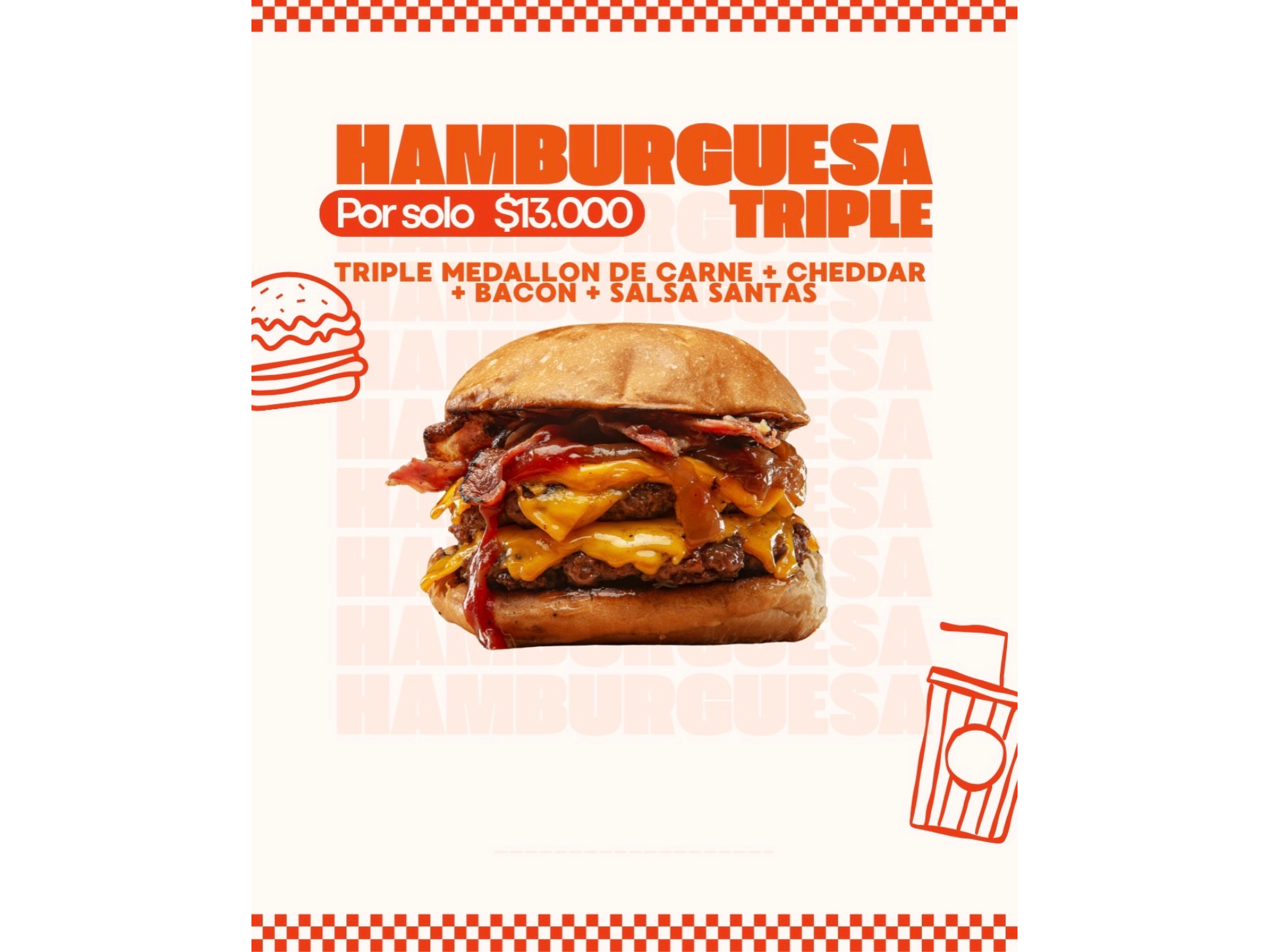 Santas Triple en promo!