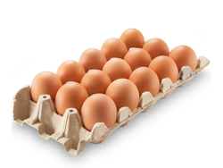 HUEVO COLOR 1/2 MAPLE (15 U)