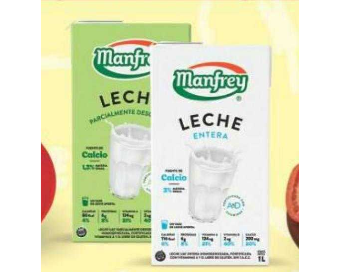 LECHE MANFREY X 1 LT