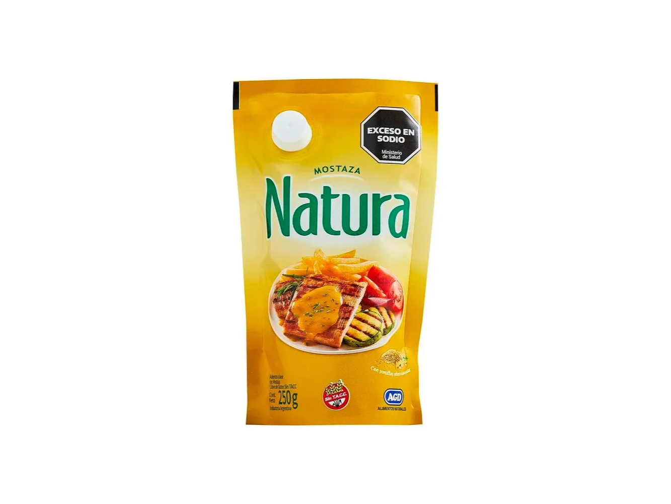 MOSTAZA NATURA 250G