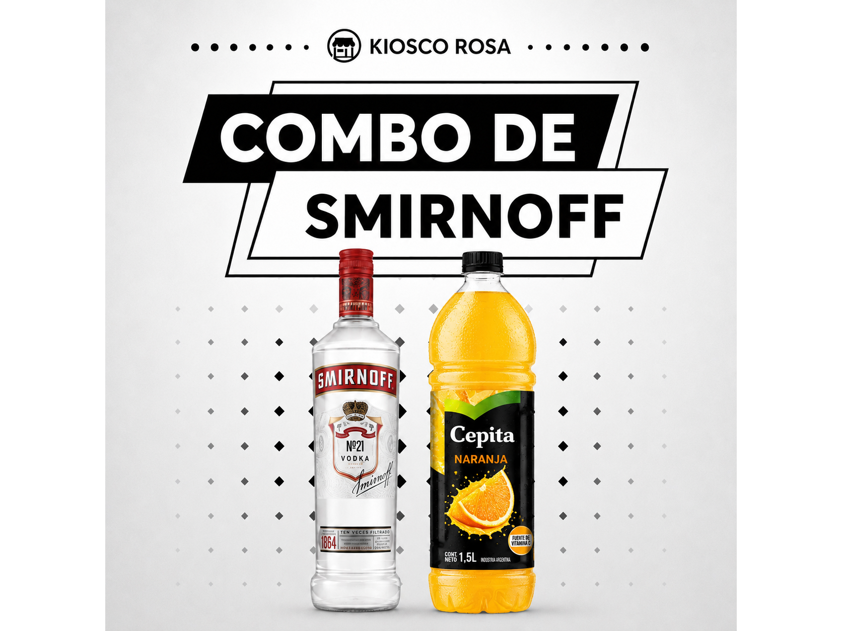 Smirnoff Común + Jugo Cepita 1.5cc