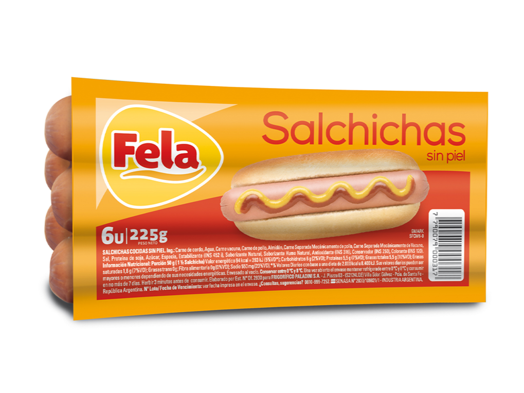 Salchichas Fela x6