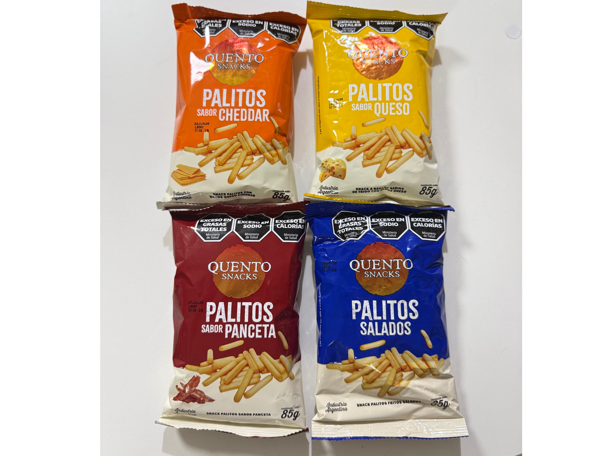 Palitos Quento 85g