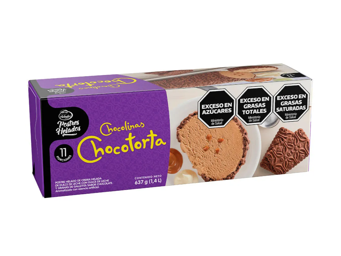 Postre Helado Chocolinas