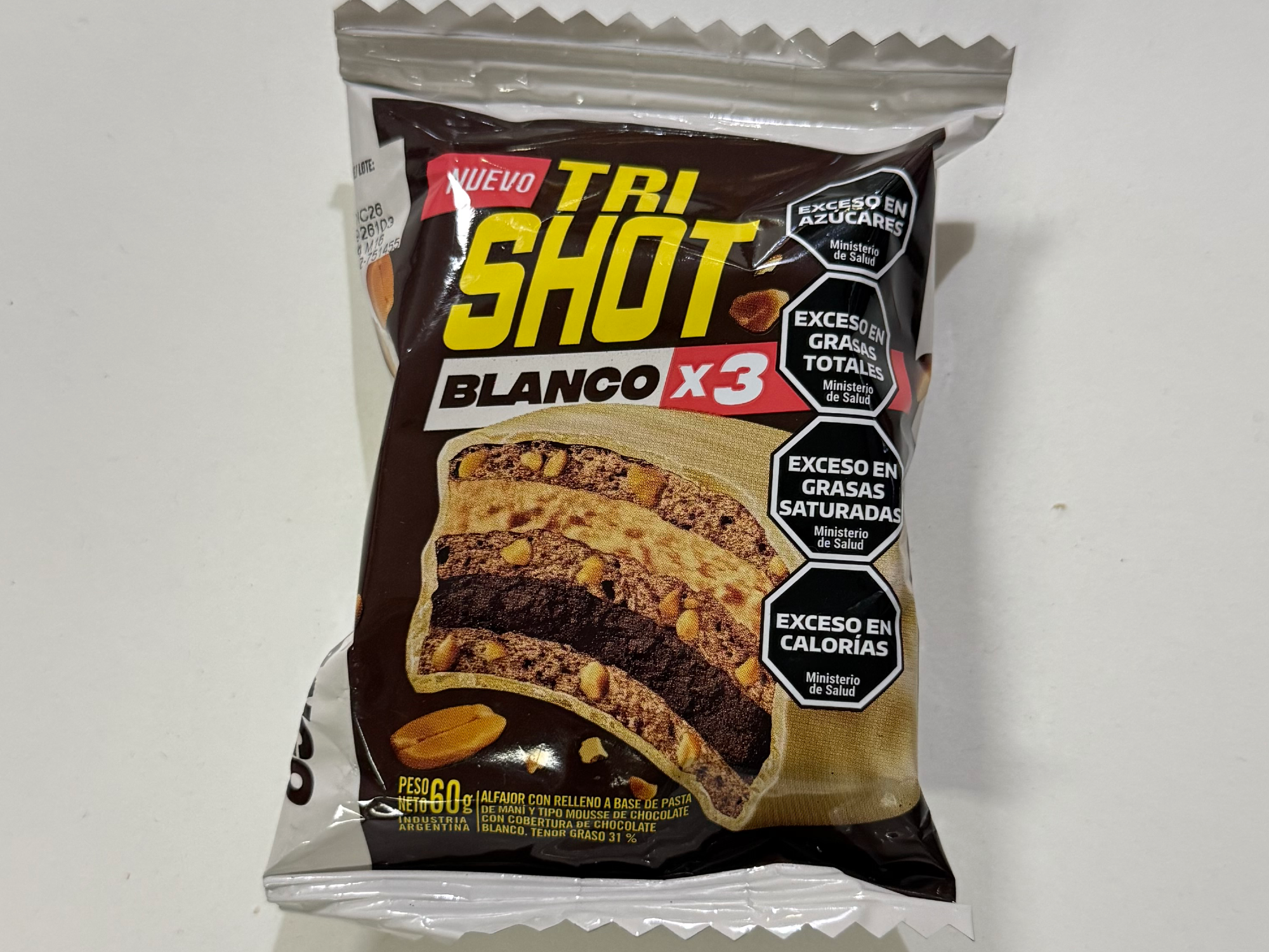 Alfajor Tri Shot