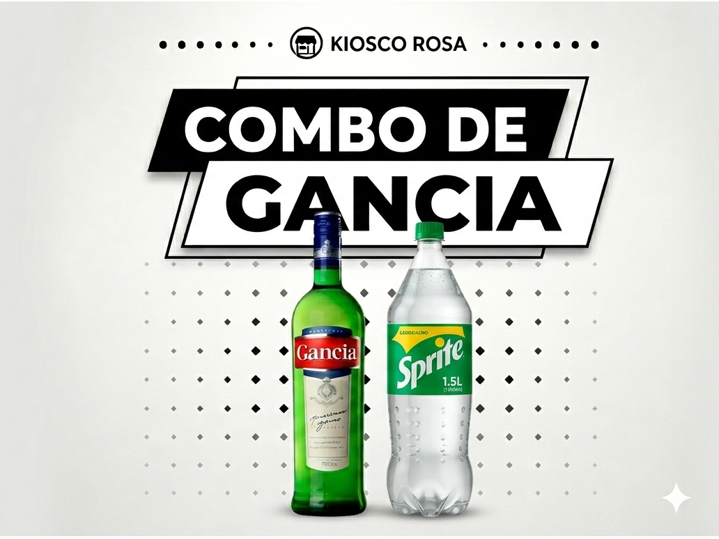 Gancia 950cc + Sprite 1.5cc