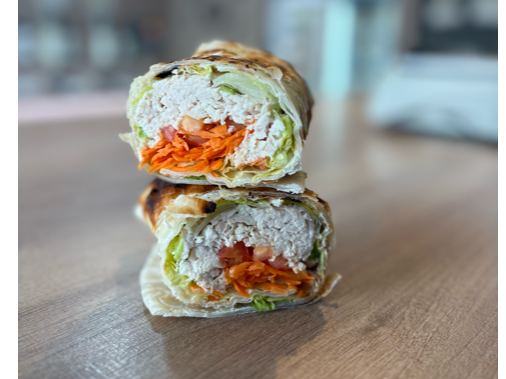 Wraps fresco con nachos