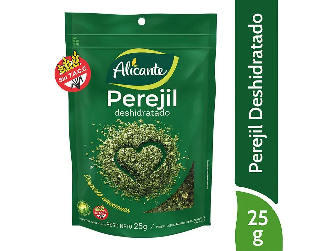 Perejil deshidratado ALICANTE 25gr
