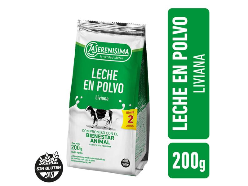 Leche en polvo LS Liviana 200g