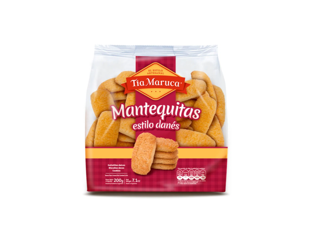 TIA MARUCA GALLETAS MANTEQUITAS 250GR