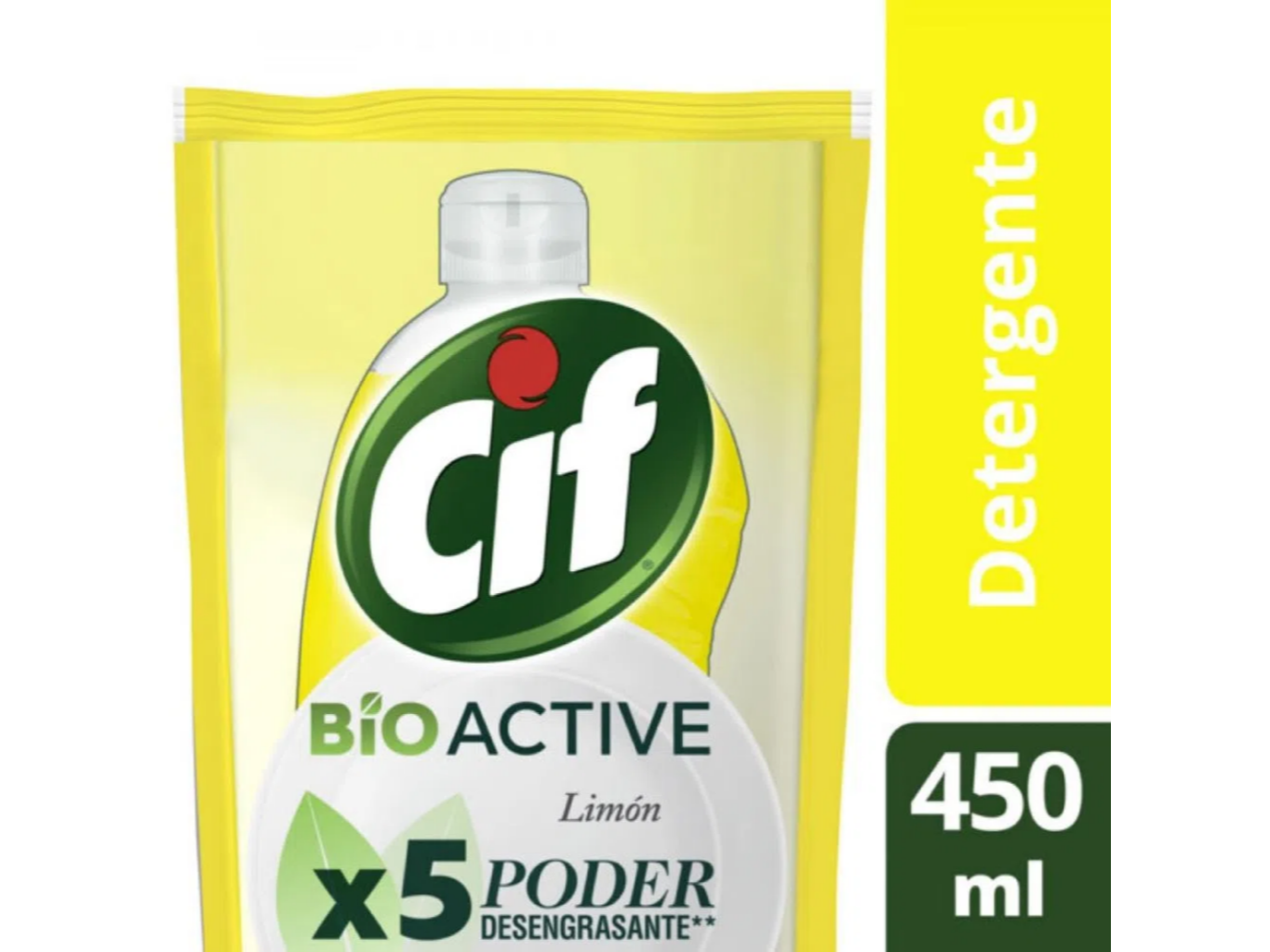 Detergente Cif 450ml DOY PACK Limon