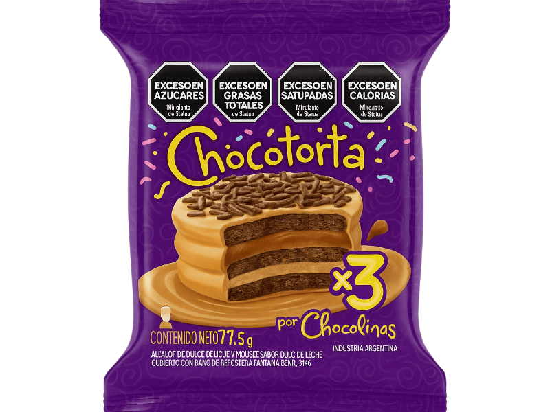 Alfajor CHOCOTORTA Triple 71,5gr