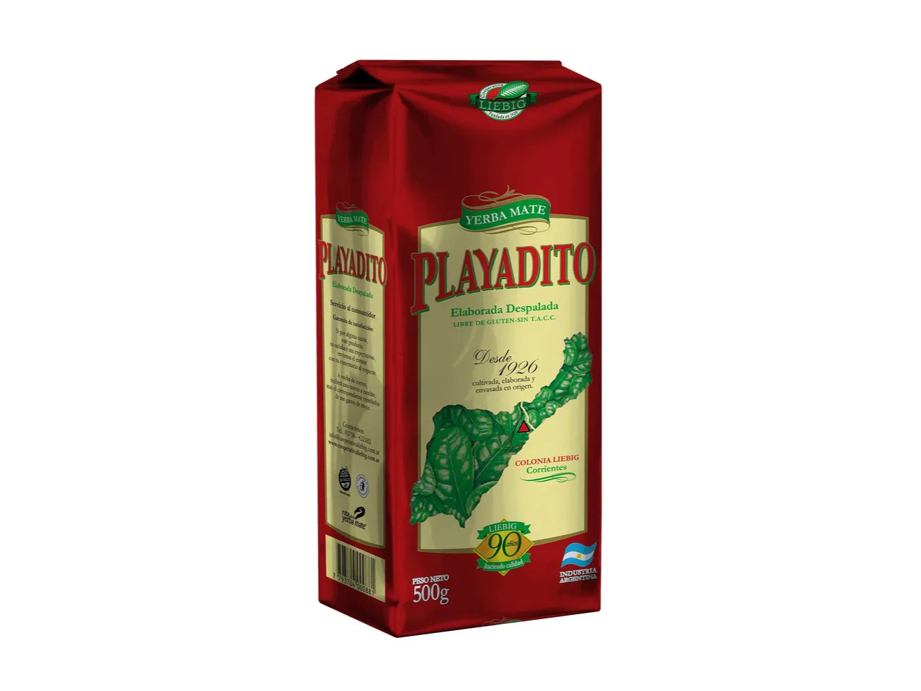 Yerba Mate Playadito despalada 500gr
