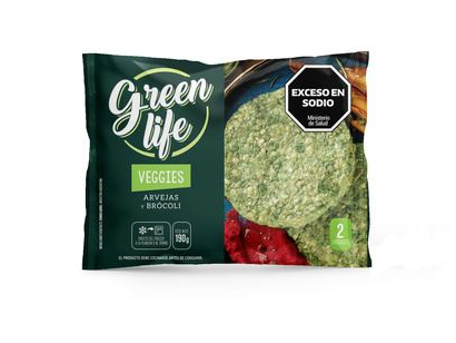 MEDALLON GREEN LIFE ARVEJA-BROCOLI 4u