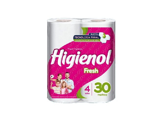 Papel Higienico HIGIENOL Fresh 4x30mts